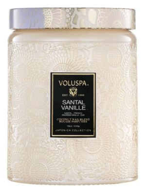 VOLUSPA SANTAL VANILLE CANDLE COCONUT WAX BLEND BOUGHIE PARFUMEE 180OZ / 510G