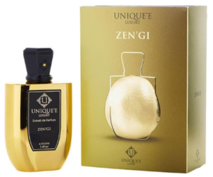 يونيك لوكجري زينجي اكستريت دي بيرفيوم 100 مل UNIQUE'E LUXURY ZEN'GI EXTRAIT DE PARFUM 100ML