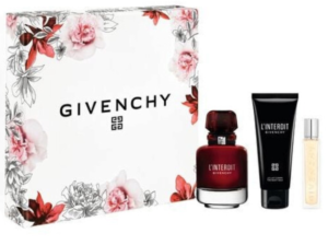 طقم جيفنشي لانتر دي أو دي بارفيوم 80 مل + 12.5 مل SET GIVENCHY L INTERDIT EDP 80ML + 12.5ML