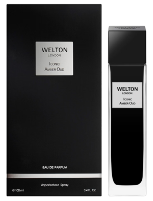 ويلتون لندن آيكونيك أمبر عود أو دو بارفيوم 100 مل WELTON LONDON ICONIC AMBER OUD EDP 100ML