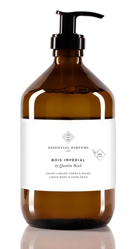إسينشال بيرفيومز بوا إمبريال هاند أند بودي سوب ريفيل 500 مل ESSENTIAL PARFUMS BOIS IMPÉRIAL HAND & BODY SOAP REFILL 500ML