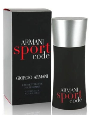 جيورجيو أرماني سبورت كود أو دو تواليت بور هوم 75 مل ديسكونتنيود GIORGIO ARMANI SPORT CODE EDT POUR HOMME 75ML DISCOUNTIONED