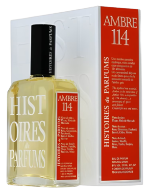 هيستوار دو بارفام أمبر 114 أو دي بارفيوم 120 مل HISTOIRES DE PARFUMS AMBER 114 (U) EDP 120ML